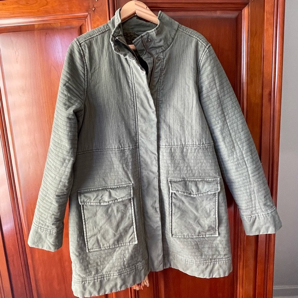 Prana brand lined army style jacket. - Picture 2 of 3